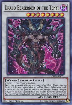 Draco Berserker of the Tenyi - CHIM-EN035 - Ultra Rare