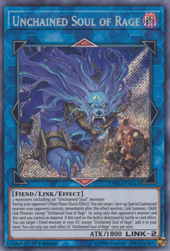 Unchained Soul of Rage - CHIM-EN043 - Secret Rare