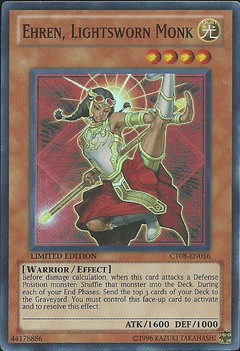 Ehren, Lightsworn Monk - CT08-EN016 - Super Rare