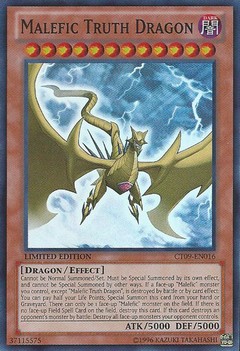 Malefic Truth Dragon - CT09-EN016 - Super Rare