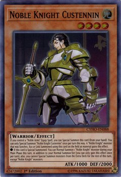 Noble Knight Custennin - CYHO-EN088 - Super Rare