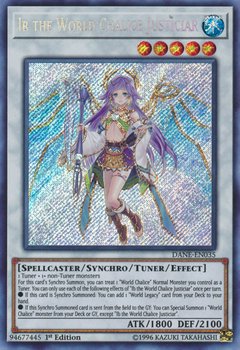 Ib the World Chalice Justiciar - DANE-EN035 - Secret Rare