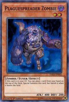 Plaguespreader Zombie - DASA-EN041 - Super Rare