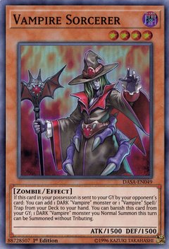 Vampire Sorcerer - DASA-EN049 - Super Rare