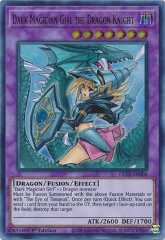 Dark Magician Girl the Dragon Knight (alternate art) - DLCS-EN006 - Ultra Rare