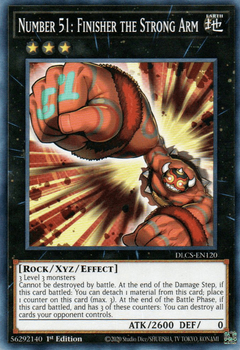 Number 51: Finisher the Strong Arm - DLCS-EN120 - Common