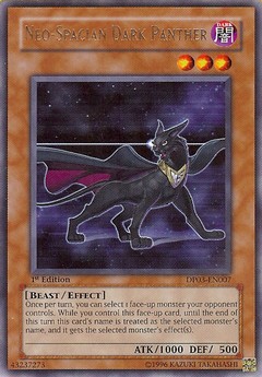 Neo-Spacian Dark Panther - DP03-EN007 - Rare