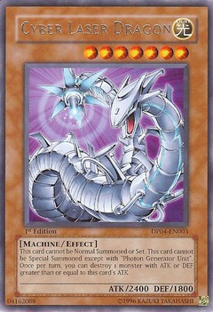 Cyber Laser Dragon - DP04-EN003 - Rare