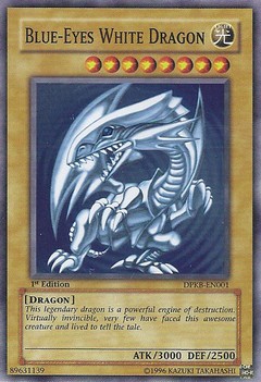 Blue-Eyes White Dragon - DPKB-EN001 - Super Rare