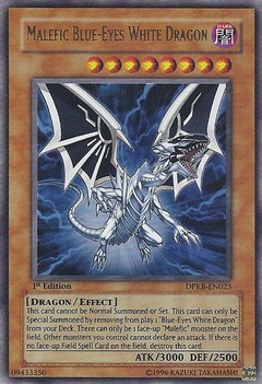 Malefic Blue-Eyes White Dragon - DPKB-EN023 - Ultra Rare