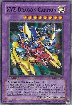 XYZ-Dragon Cannon - DPKB-EN025 - Super Rare