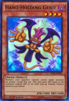 Hand-Holding Genie - DRL3-EN019 - Ultra Rare