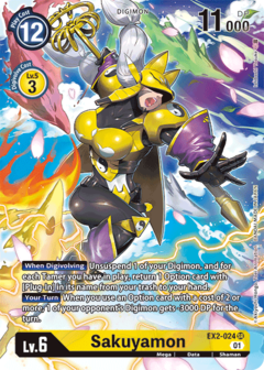 Sakuyamon (Alternate Art) - EX2-024 - Super Rare