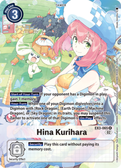 Hina Kurihara (Alternate Art) - EX3-065 - Rare