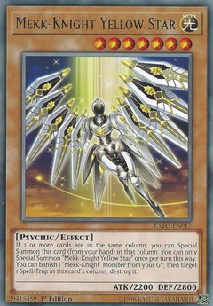 Mekk-Knight Yellow Star - EXFO-EN017 - Rare