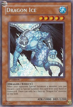 Dragon Ice - GLAS-EN084 - Secret Rare