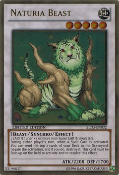 Naturia Beast - GLD5-EN032 - Gold Rare