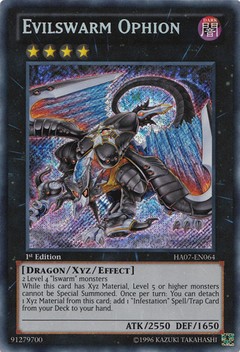 Evilswarm Ophion - HA07-EN064 - Secret Rare