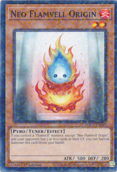 Neo Flamvell Origin - HAC1-EN069 - Duel Terminal Normal Parallel Rare