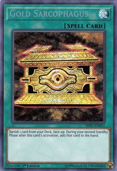 Gold Sarcophagus - HISU-EN051 - Secret Rare