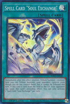 Spell Card "Soul Exchange" - INFO-EN100 - Super Rare