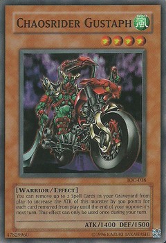 Chaosrider Gustaph - IOC-018 - Super Rare