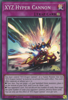 XYZ Hyper Cannon - KICO-EN010 - Super Rare