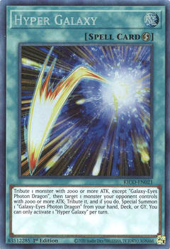 Hyper Galaxy - KICO-EN021 - Collector's Rare