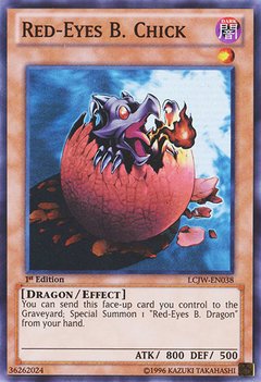 Black Dragon's Chick - LCJW-EN038 - Super Rare