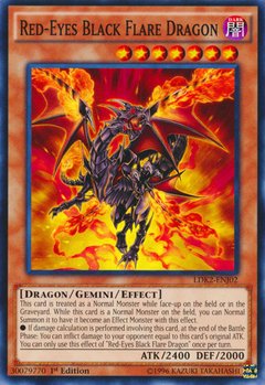 Red-Eyes Black Flare Dragon - LDK2-ENJ02 - Common