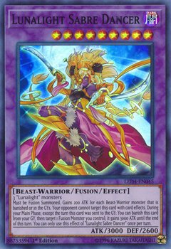 Lunalight Sabre Dancer - LED4-EN045 - Super Rare