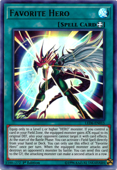 Favorite Hero - LED6-EN015 - Ultra Rare