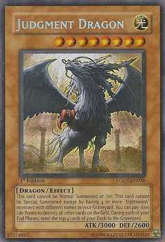 Judgment Dragon - LODT-EN026 - Secret Rare