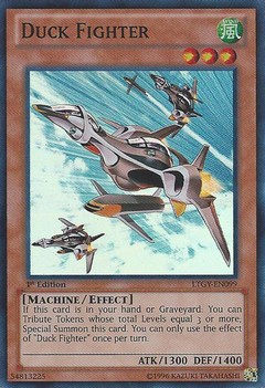 Duck Fighter - LTGY-EN099 - Super Rare