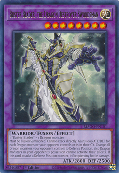 Buster Blader, the Dragon Destroyer Swordsman - MAGO-EN101 - Rare