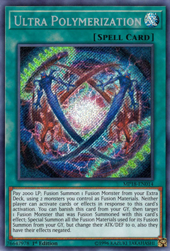 Ultra Polymerization - MP18-EN014 - Secret Rare