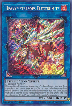 Heavymetalfoes Electrumite - MP18-EN229 - Secret Rare