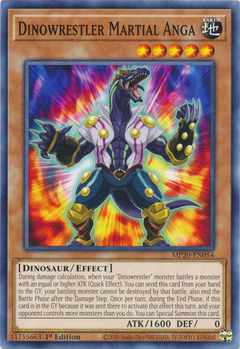 Dinowrestler Martial Anga - MP20-EN054 - Common