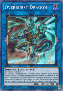 Overburst Dragon - MP20-EN200 - Super Rare