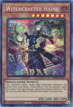 Witchcrafter Haine - MP20-EN223 - Prismatic Secret Rare