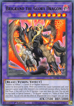 Brigrand the Glory Dragon - MP21-EN185 - Rare