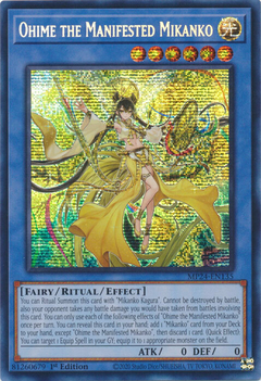 Ohime the Manifested Mikanko - MP24-EN135 - Prismatic Secret Rare