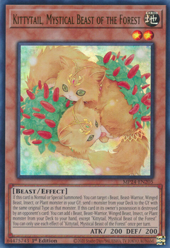 Kittytail, Mystical Beast of the Forest - MP24-EN205 - Ultra Rare