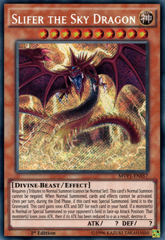 Slifer the Sky Dragon - MVP1-ENS57 - Secret Rare