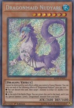 Dragonmaid Nudyarl - MYFI-EN017 - Secret Rare