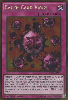 Crush Card Virus - PGL2-EN070 - Gold Rare