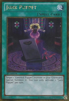 Junk Puppet - PGLD-EN007 - Gold Secret Rare