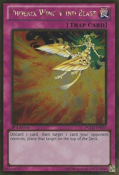 Phoenix Wing Wind Blast - PGLD-EN070 - Gold Rare