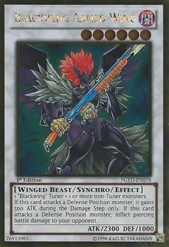 Blackwing Armed Wing - PGLD-EN078 - Gold Rare