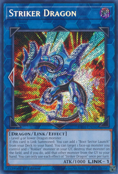 Striker Dragon - RA01-EN046 - Secret Rare